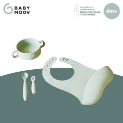 Babymoov Coffret Premiers Repas Mini Arty Vert