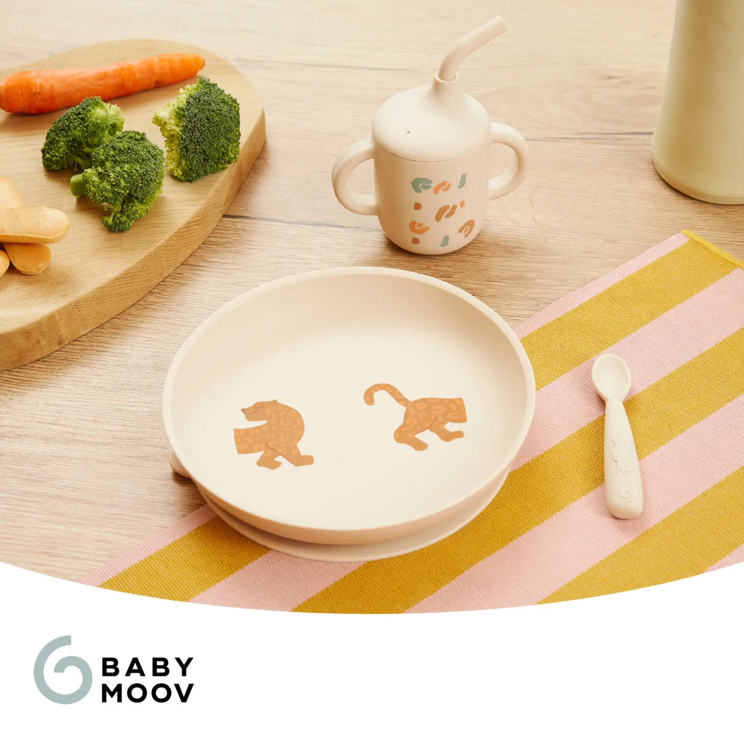 Babymoov Coffret Repas Comme Un Grand Little Roar Beige