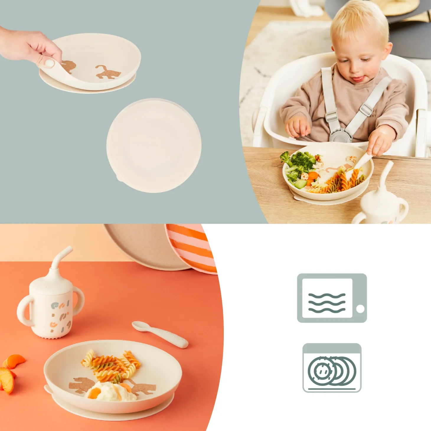 Babymoov Coffret Repas Comme Un Grand Little Roar Beige
