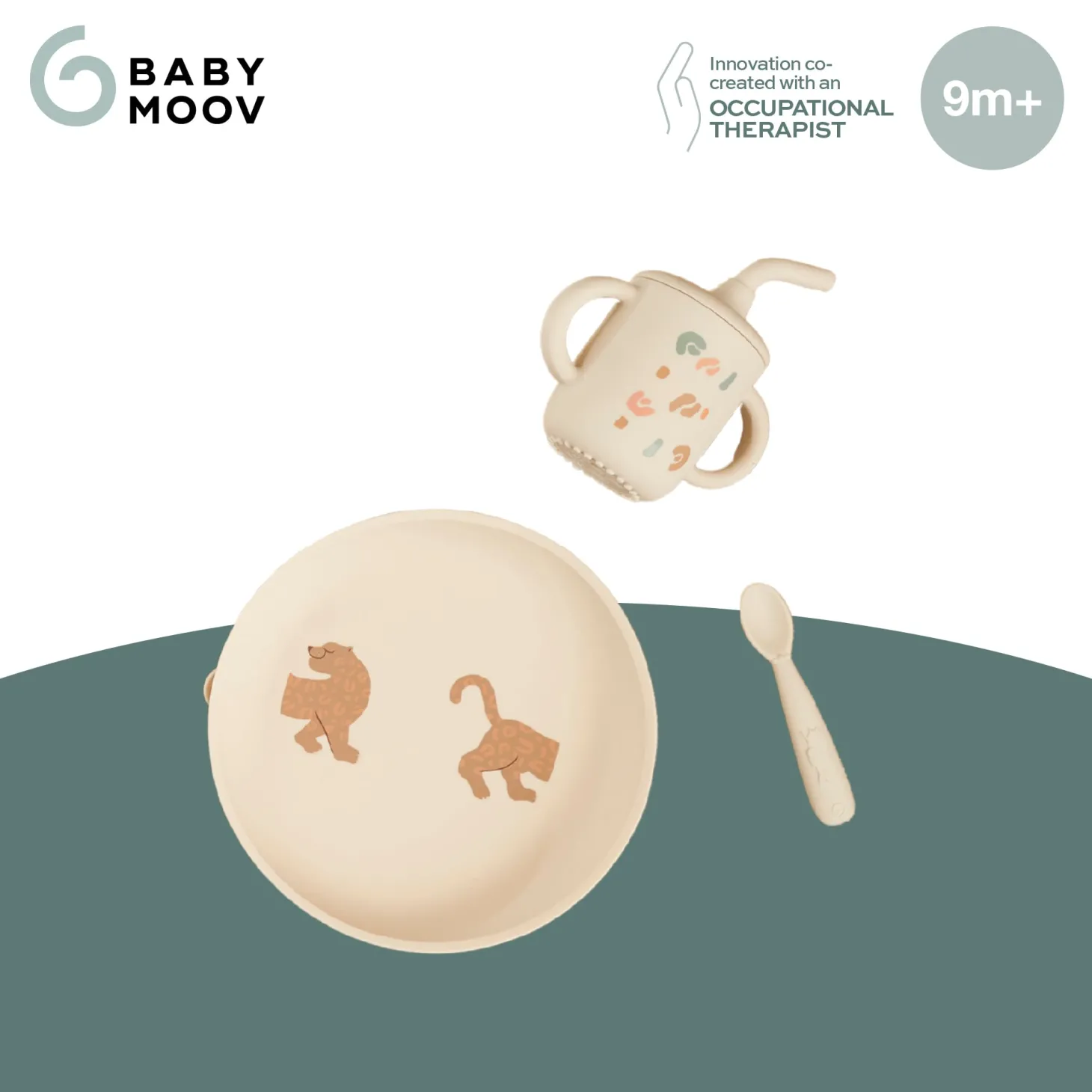 Babymoov Coffret Repas Comme Un Grand Little Roar Beige