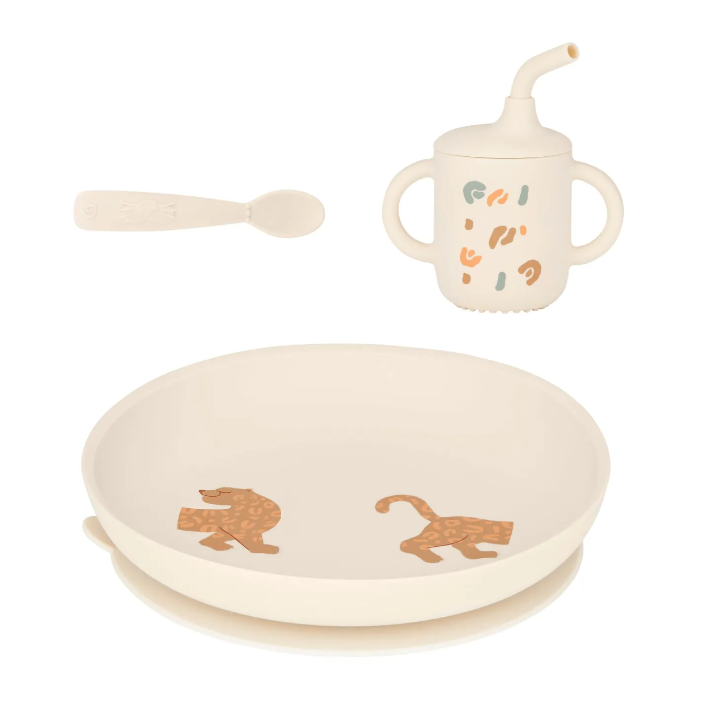 Babymoov Coffret Repas Comme Un Grand Little Roar Beige