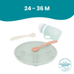 Babymoov Coffret repas Grow'Isy Pastel