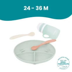 Babymoov Coffret repas Grow'Isy Pastel