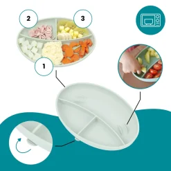 Babymoov Coffret repas Grow'Isy Pastel