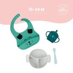 Babymoov                    Coffret repas Learn'Isy    Bleu