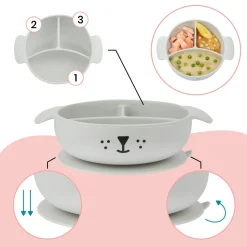 Babymoov Coffret repas Learn'Isy Bleu