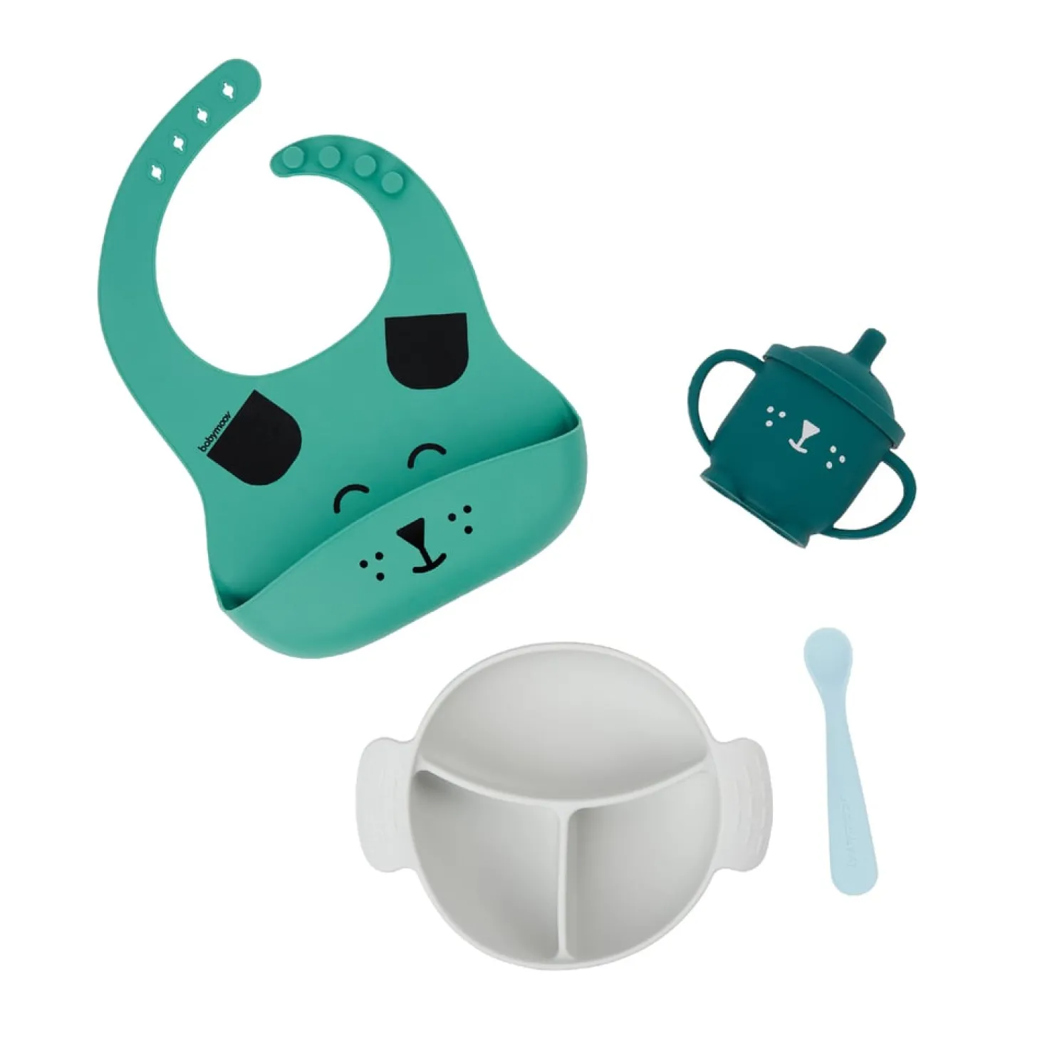 Babymoov Coffret repas Learn'Isy Bleu