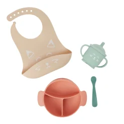 Babymoov Coffret repas Learn'Isy Orange