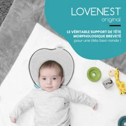 Babymoov                    Coussin de tête Lovenest Original    Smokey