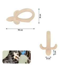 Babymoov                    Cuillère de dentition    Beige