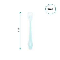 Babymoov                    5 cuillères en silicone 1er âge Baby Spoons    Multicolore
