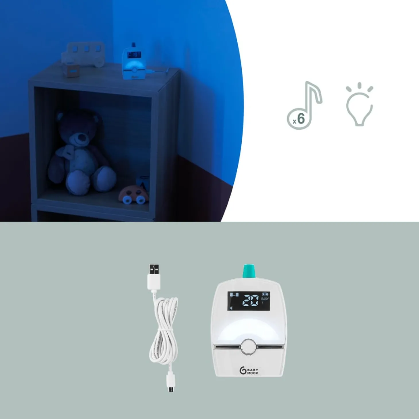 Babymoov Emetteur additionnel pour Premium Care