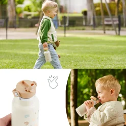Babymoov Gourde Inox Little Explorer Ivory 350 ml