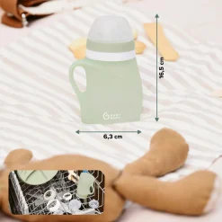 Babymoov                    Gourde Silicone    Green