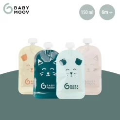 Babymoov                    20 gourdes réutilisables Isy    150 ml