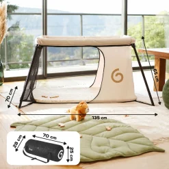 Babymoov Lit parapluie Moov & Sleep Sable / Noir