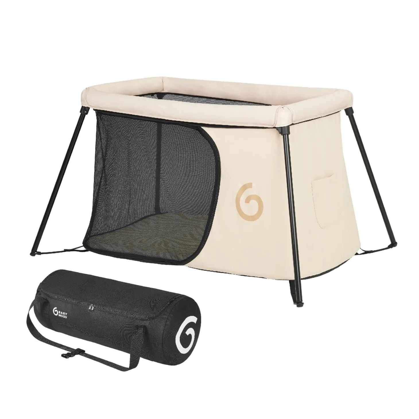 Babymoov Lit parapluie Moov & Sleep Sable / Noir