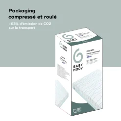 Babymoov Matelas Cosy'Lite ergonomique Blanc 70x140 cm