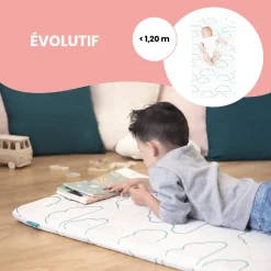Babymoov Matelas Cosy'Lite Nomad Blanc 60x120 cm