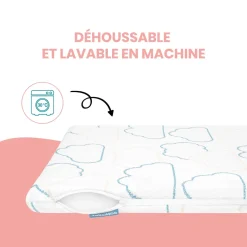 Babymoov Matelas Cosy'Lite Nomad Blanc 60x120 cm