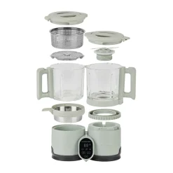 Babymoov Pack Nutribaby Glass multifonction + 2 Babybols Green Celadon