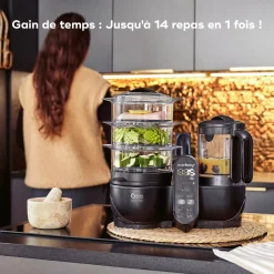 Babymoov                    Robot Culinaire Nutribaby + Xl    Mineral Black