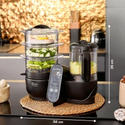 Babymoov Robot Culinaire Nutribaby + Xl Mineral Black