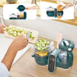 Babymoov                    Robot multifonction Nutribaby Plus    Opal Green