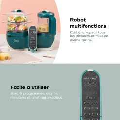 Babymoov Robot multifonction Nutribaby Plus Opal Green