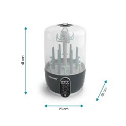 Babymoov                    Stérilisateur Turbo Pure    Gris/Bleu