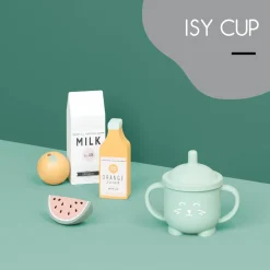Babymoov                    Tasse à paille silicone Isy    Orange