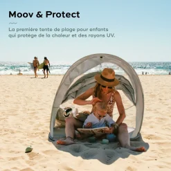 Babymoov Tente anti-uv rafraichissante Moov & Protect Vert lagon