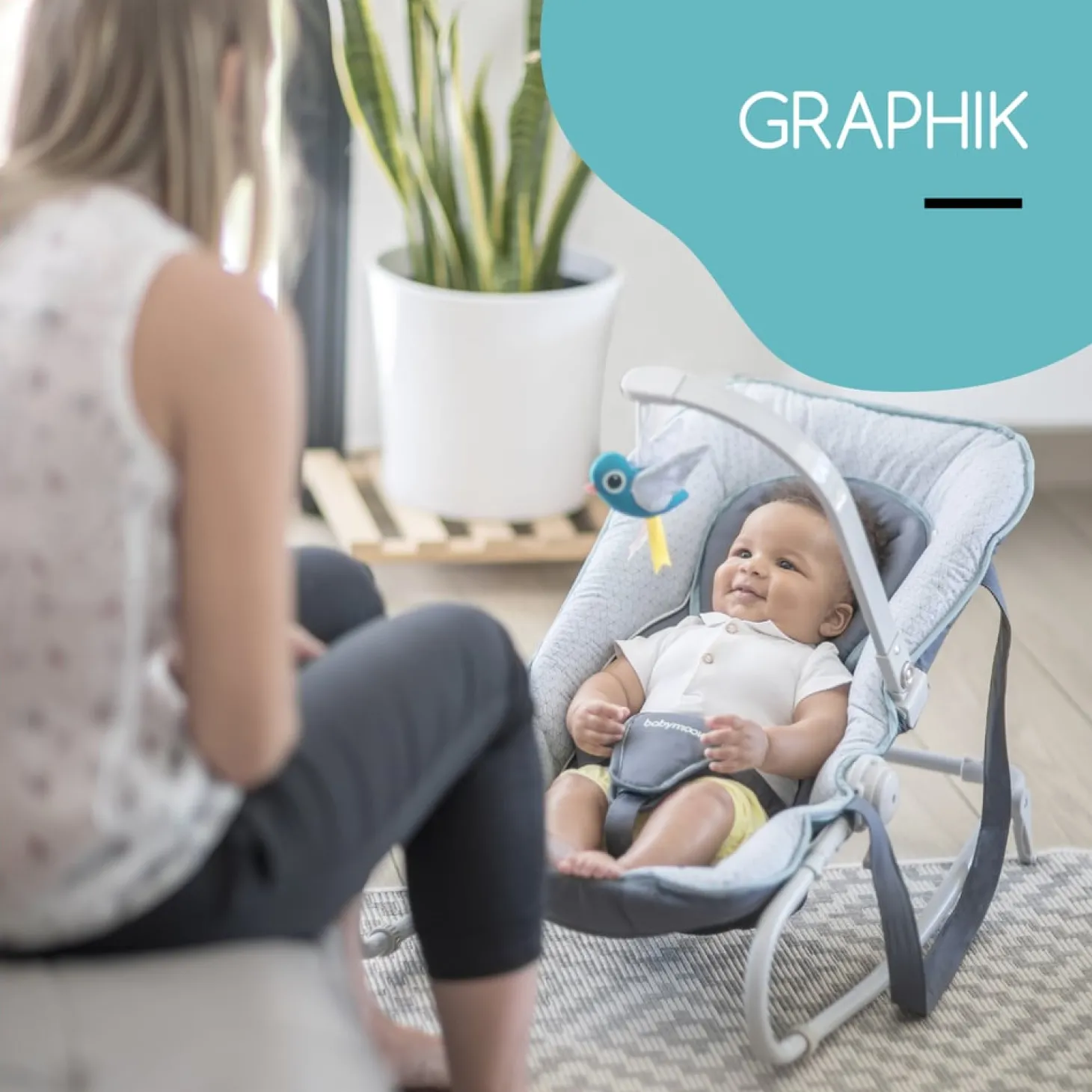 Babymoov Transat Graphik Bleu