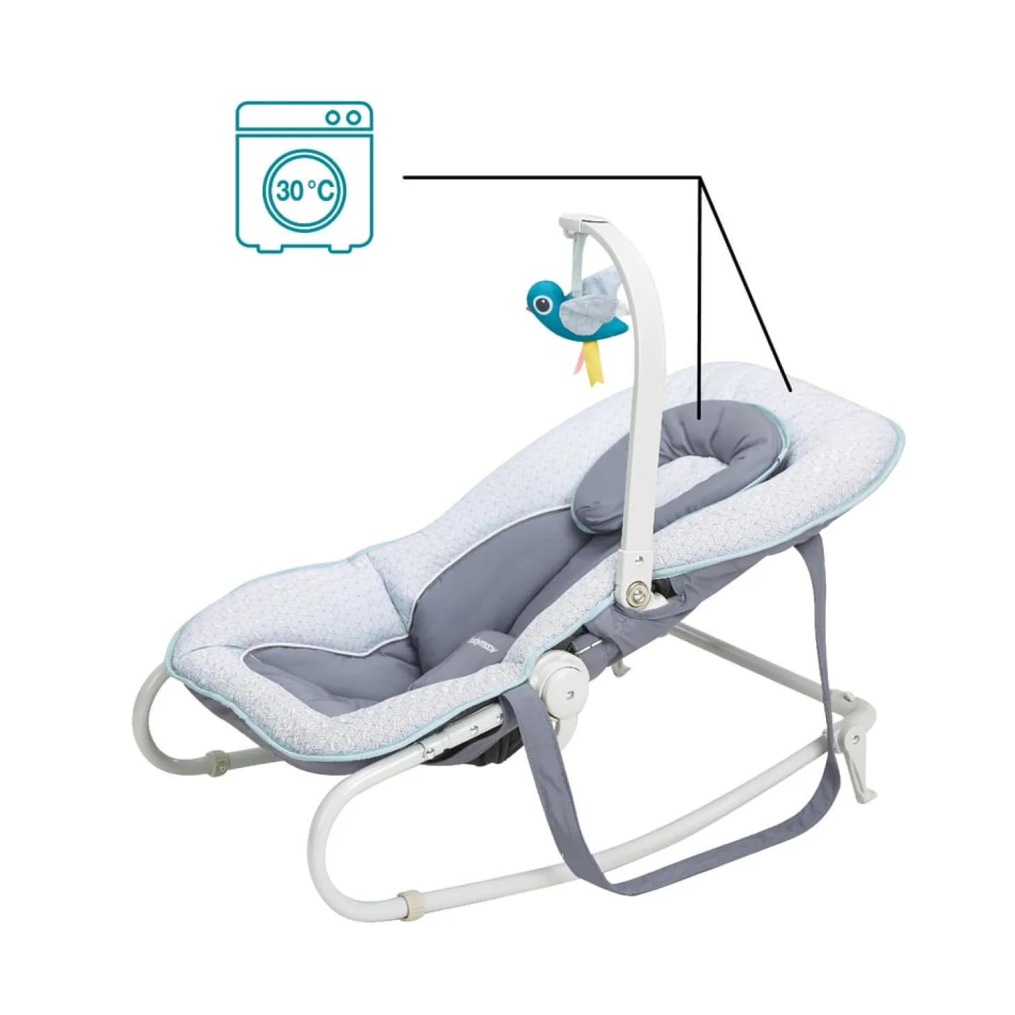 Babymoov Transat Graphik Bleu