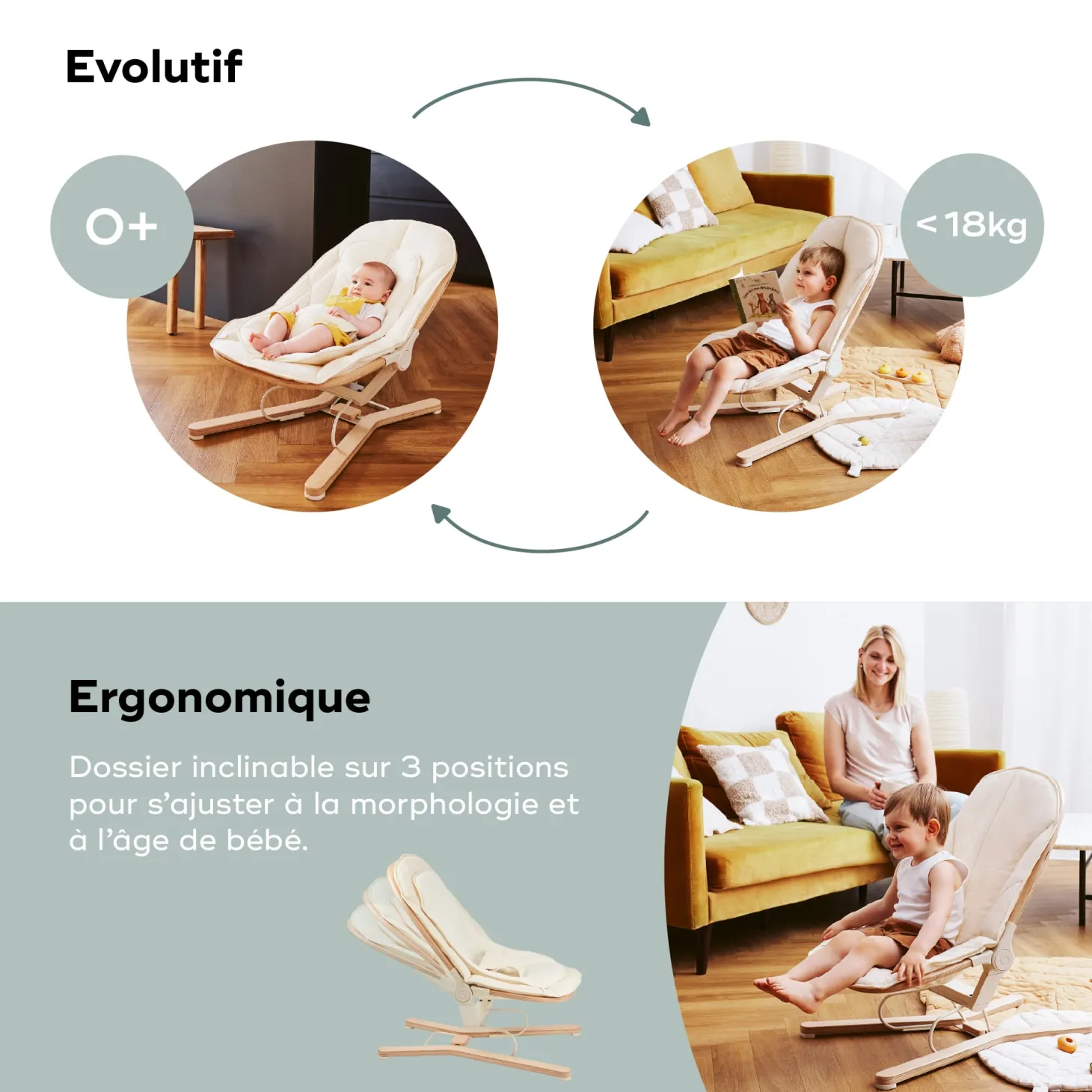 Babymoov Transat Swoon Flow Beige