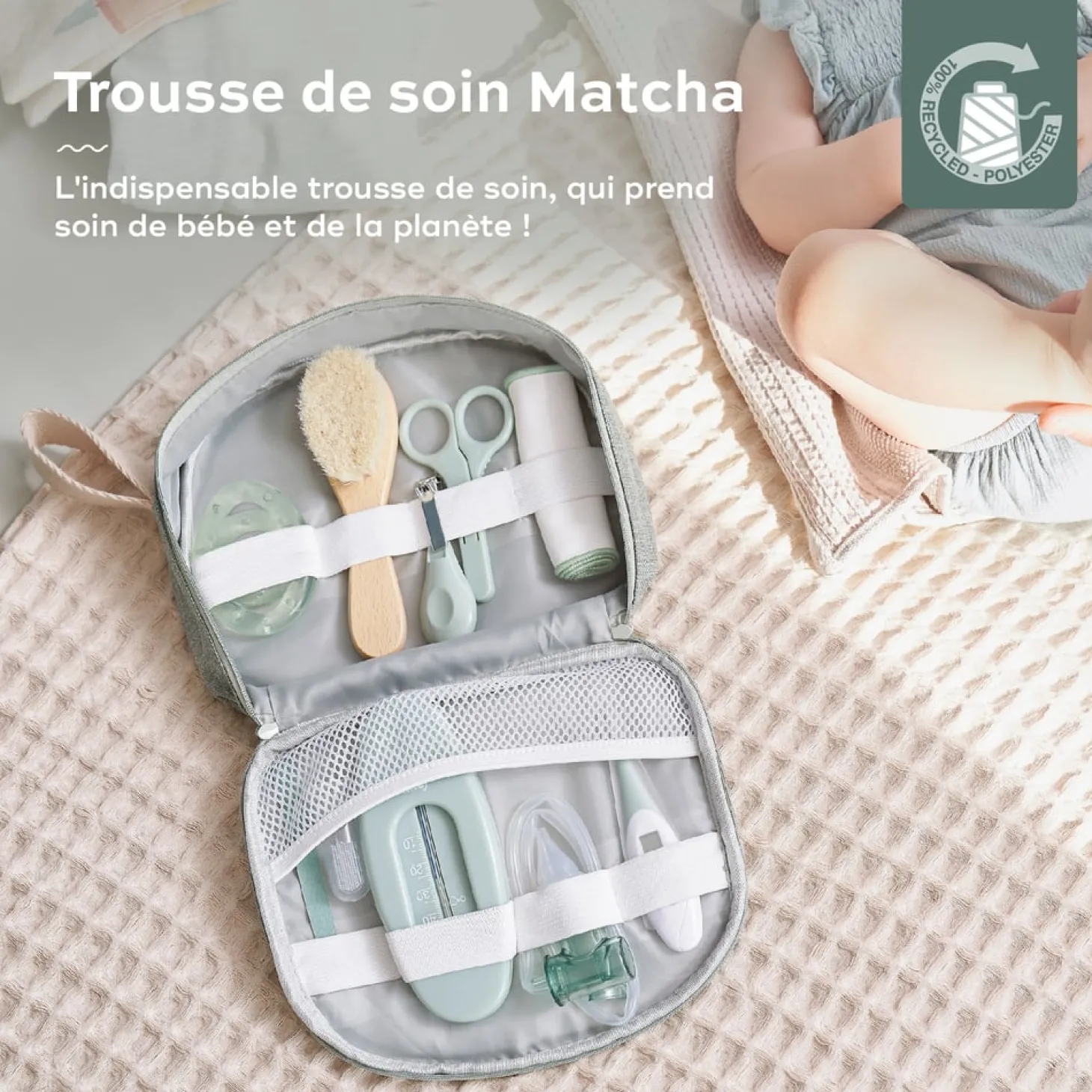 Babymoov Trousse de soin complète matcha