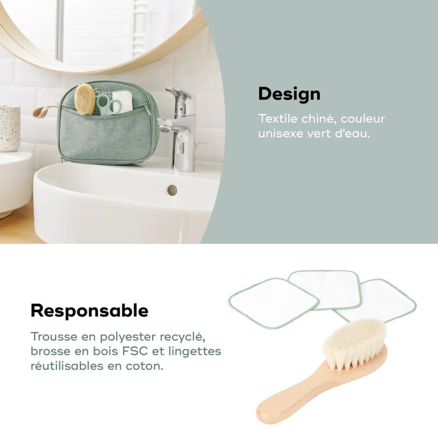 Babymoov Trousse de soin complète matcha