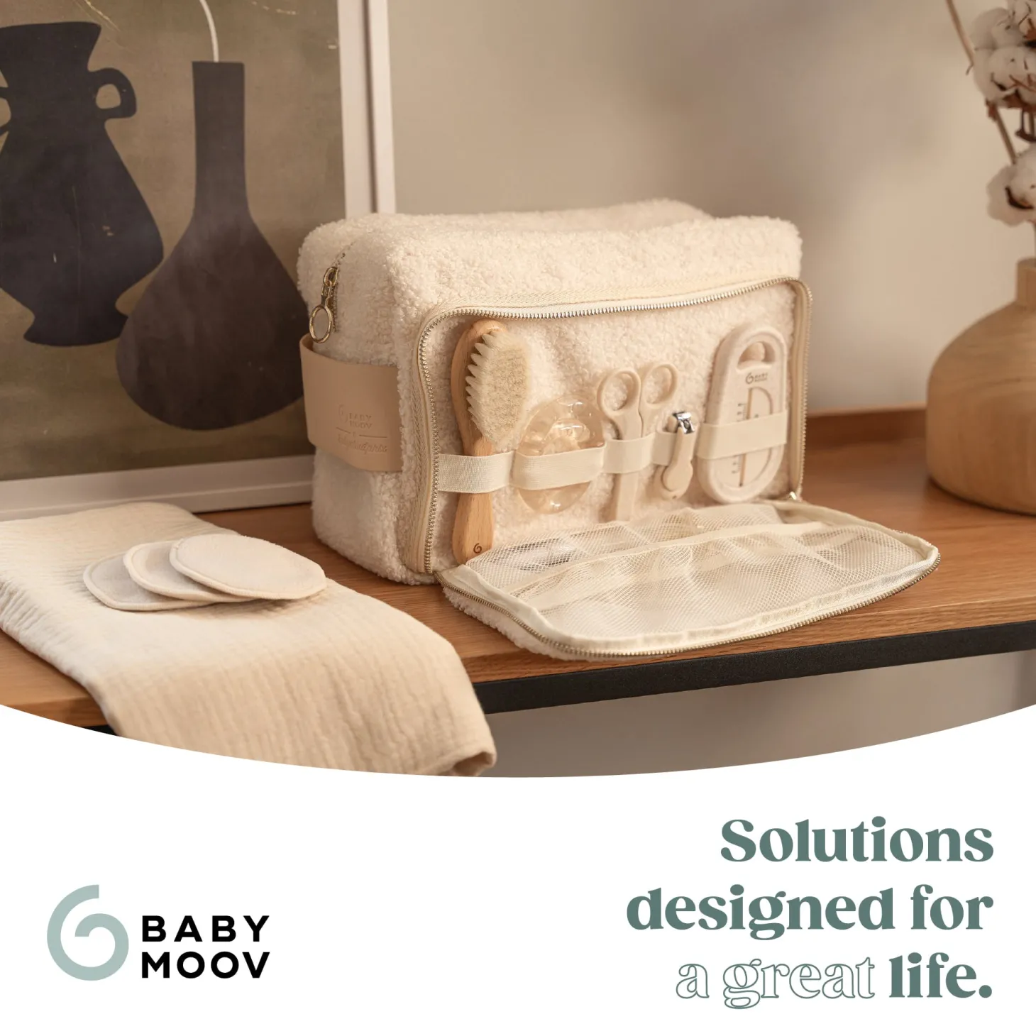 Babymoov Trousse de Toilette Bebe Curl White