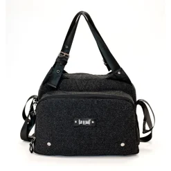 Baby on board SAC A LANGER TITOU Noir Chine