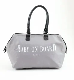 Baby on board                    Sac à langer Jamestone    grey