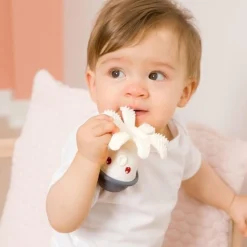 BabyToLove Bonnie la pieuvre de dentition Gris Foncé