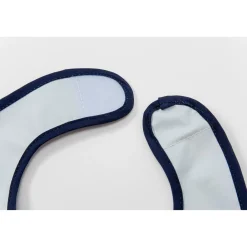 BabyToLove Lot de 2 bavoirs bi-matières Blue Stripes