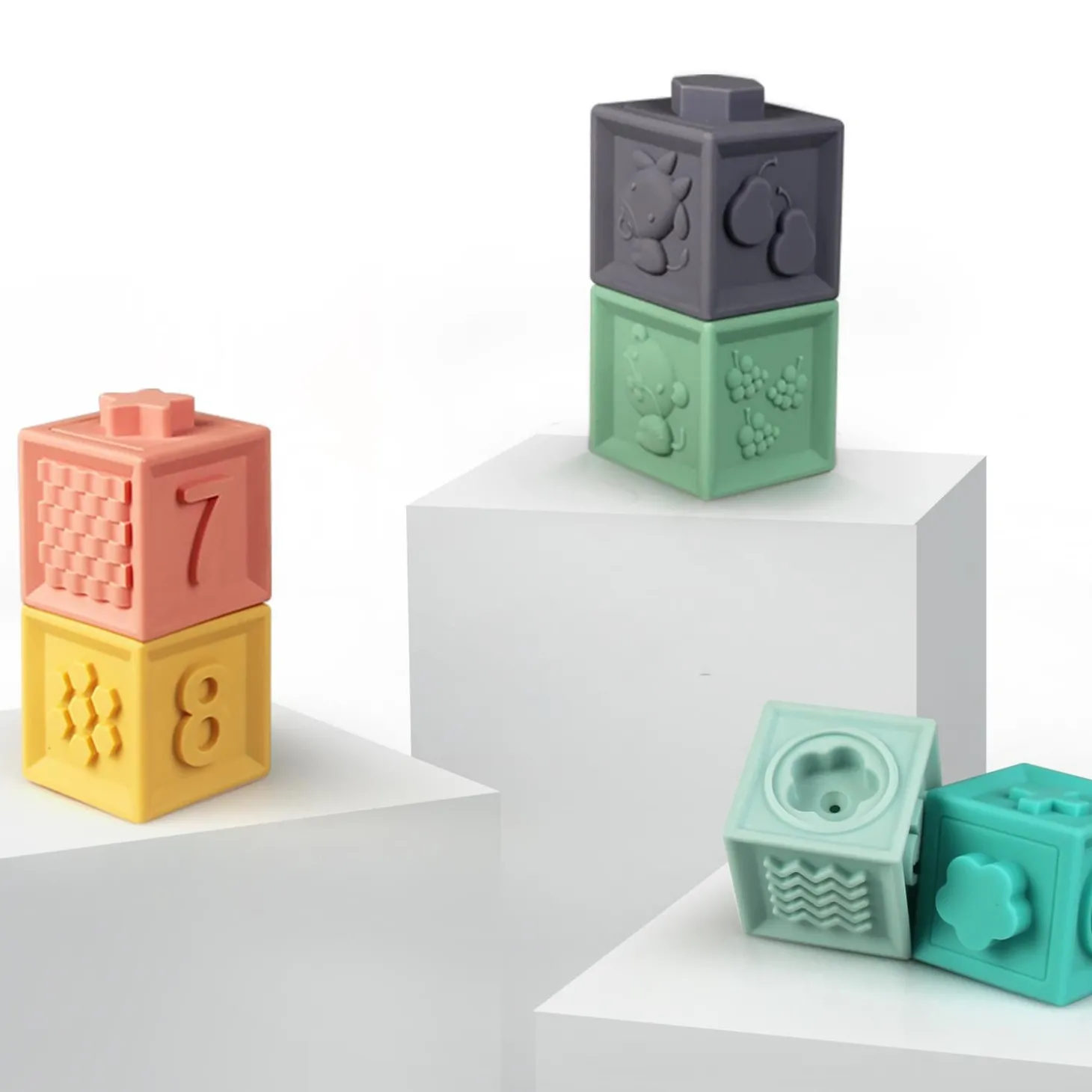 BabyToLove Mes premiers cubes éducatifs