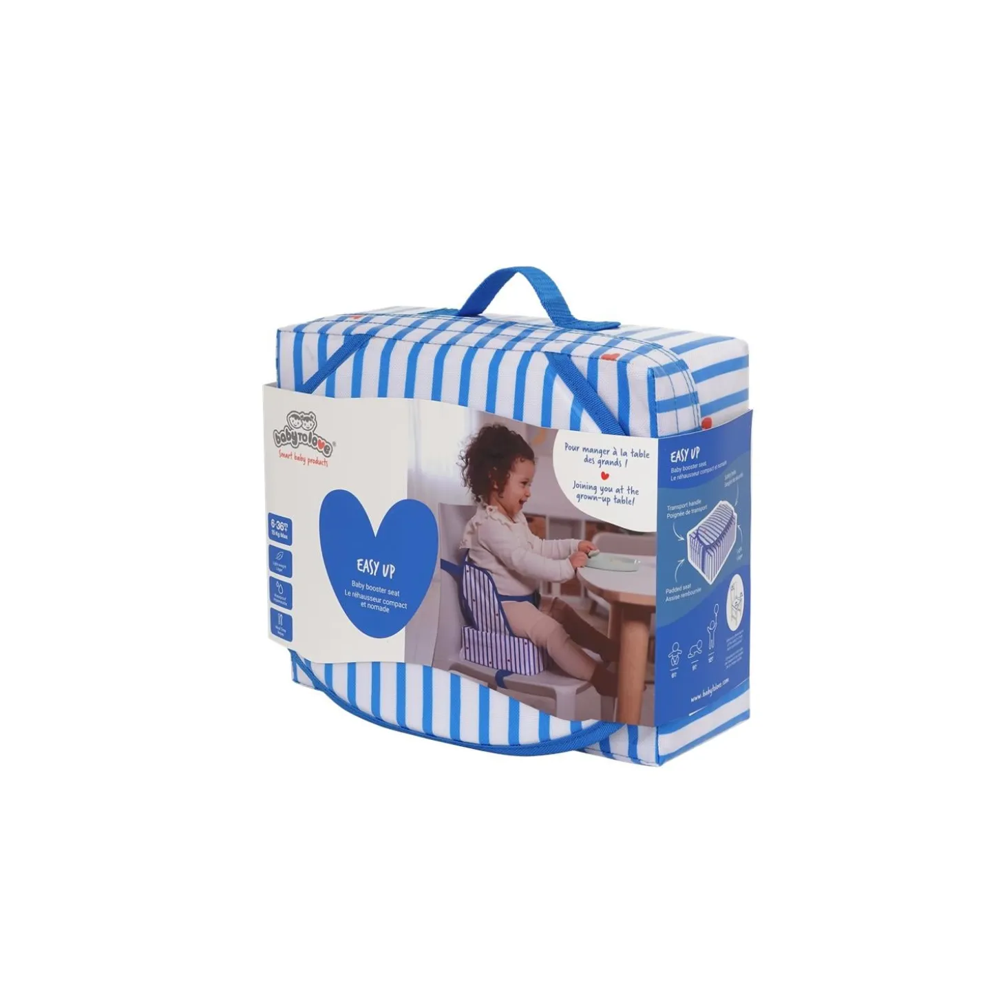 BabyToLove Rehausseur Easy up Navy Love