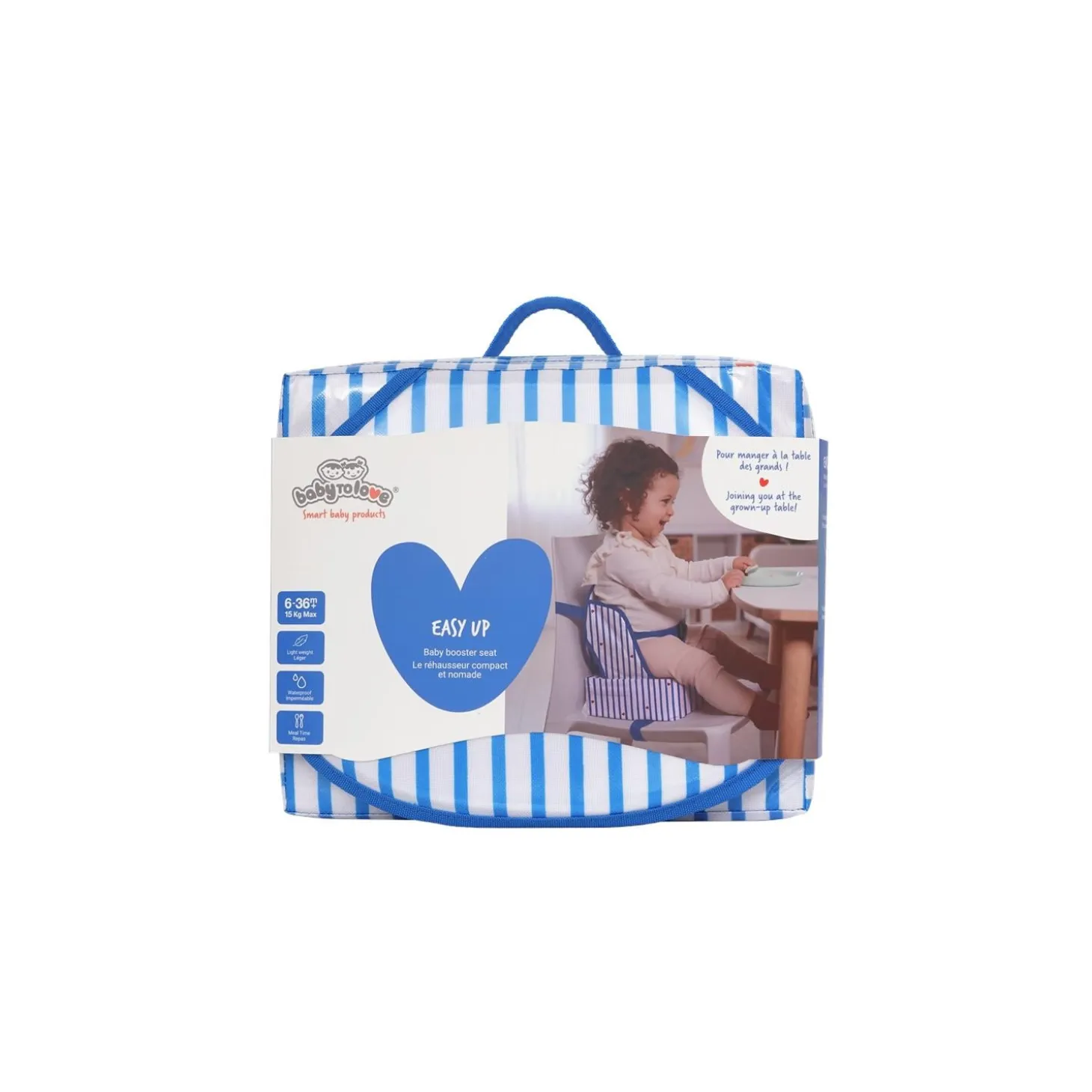 BabyToLove Rehausseur Easy up Navy Love