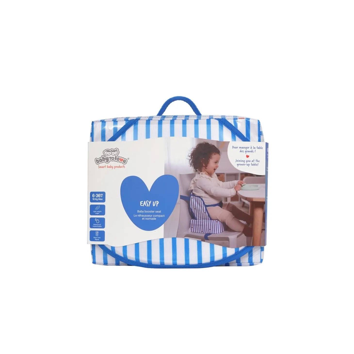 BabyToLove Rehausseur Easy up Navy Love