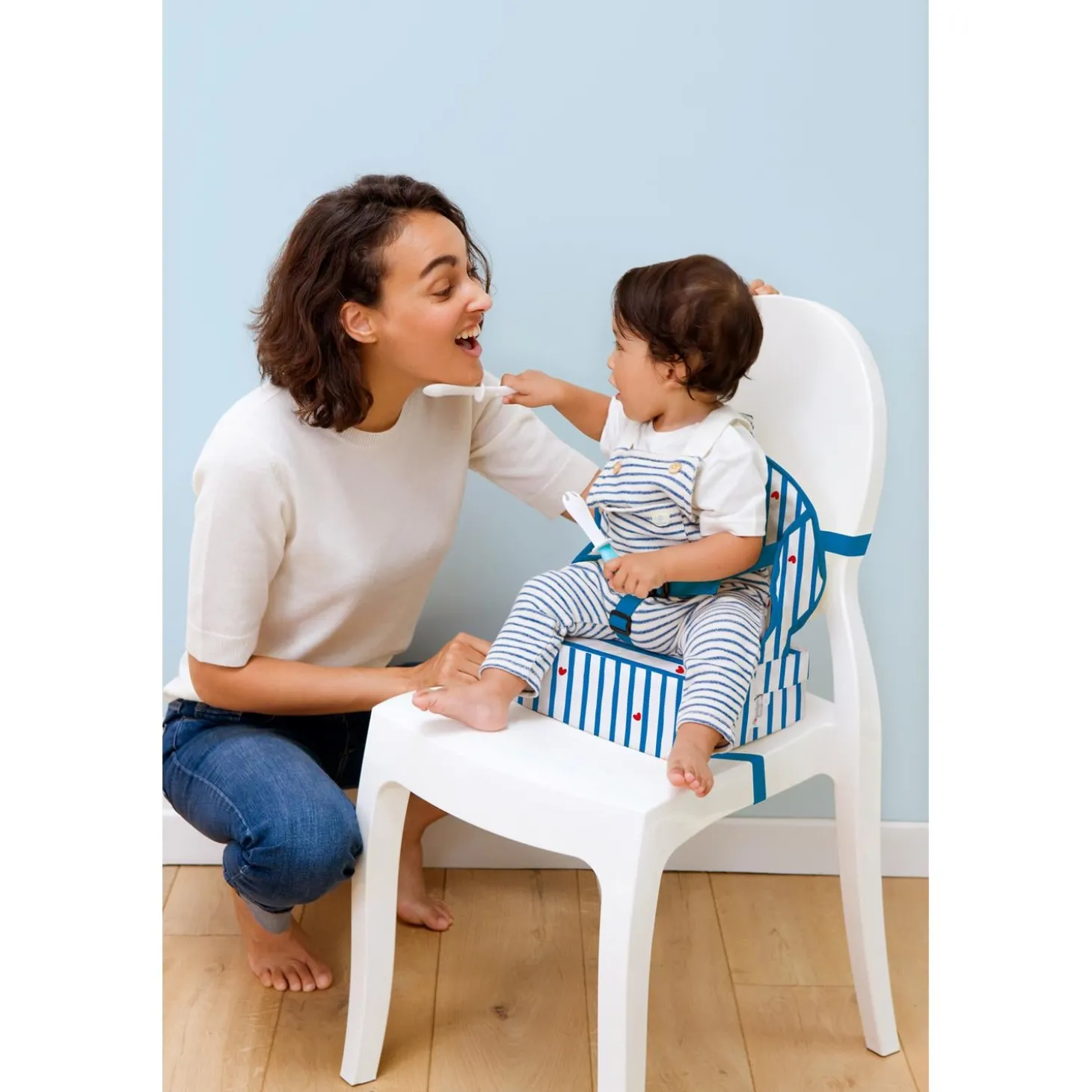 BabyToLove Rehausseur Easy up Navy Love