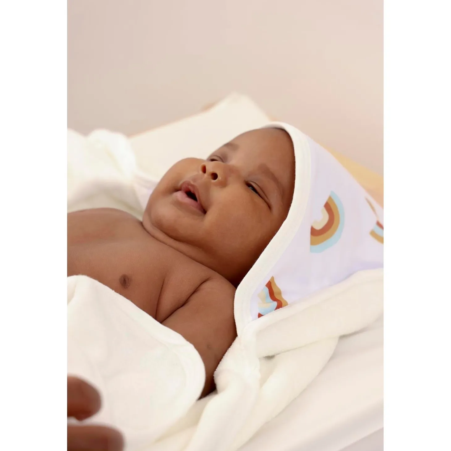 BabyToLove Serviette de bain Papillon Rainbow