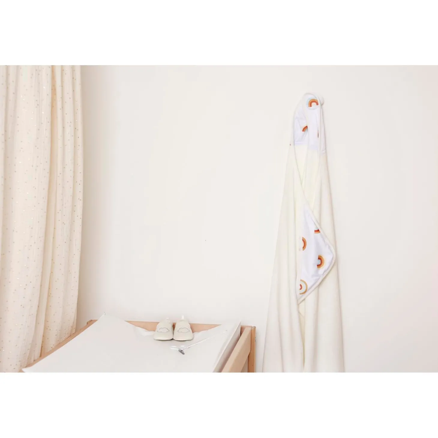BabyToLove Serviette de bain Papillon Rainbow