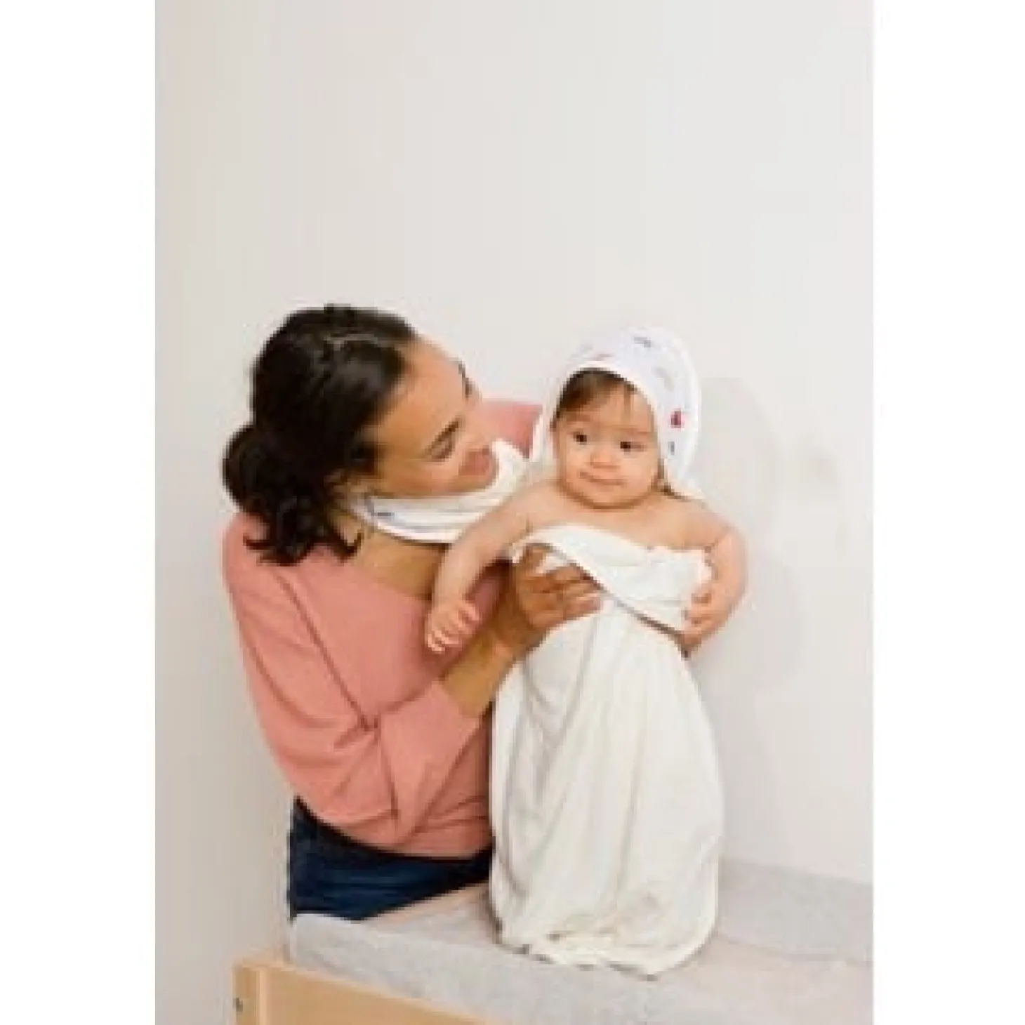 BabyToLove Serviette de bain Papillon Rainbow